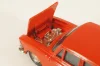 Москвич-408 А1, красный, капот 2 зажима, Тантал/Радон 1:43