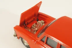 Москвич-408 А1, красный, капот 2 зажима, Тантал/Радон 1:43
