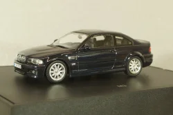 BMW M3 (E46) 1997, dark blue, 80420009764, Minichamps 1:43