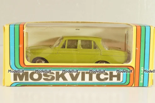 Москвич-408 А1, оливковый, Август 1981г., Тантал/Радон 1:43