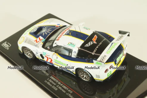 Chevrolet Corvette C6-R LMGT1 #72 Le Mans 2008, LMM155, IXO 1:43