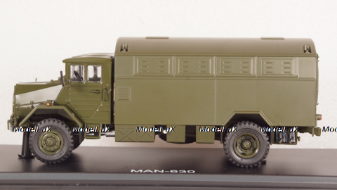 MAN 630 flatbed platform trailer/cover German Armed Forces, PCL47115, Premium Classixxs 1:43 Уценка!
