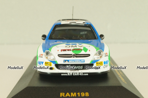 Citroen Xsara WRC #19 Rally Acropolis 2005, X.Pons/C.Del Barrino, RAM198, IXO 1:43