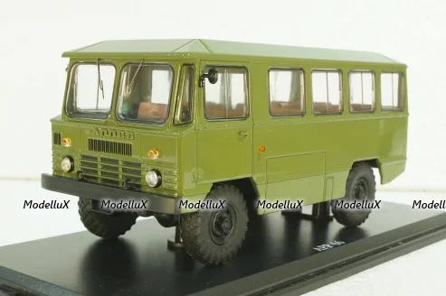 Газ-66 АПП-66 Армейский автобус, SSM4009, SSM 1:43