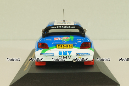 Citroen Xsara WRC #19 Rally Acropolis 2005, X.Pons/C.Del Barrino, RAM198, IXO 1:43