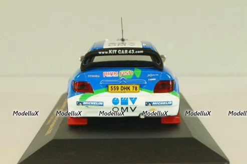 Citroen Xsara WRC #19 Rally Acropolis 2005, X.Pons/C.Del Barrino, RAM198, IXO 1:43