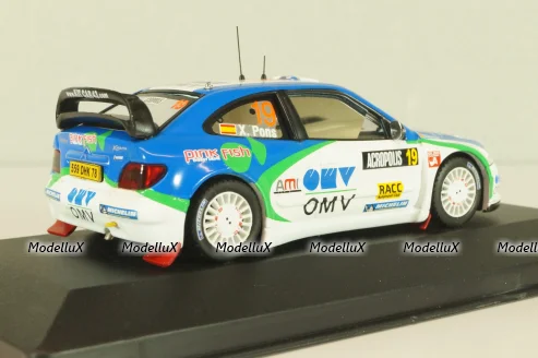 Citroen Xsara WRC #19 Rally Acropolis 2005, X.Pons/C.Del Barrino, RAM198, IXO 1:43