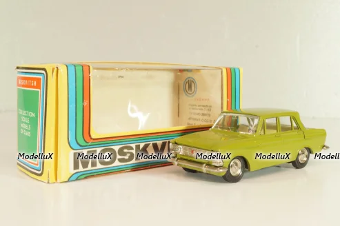 Москвич-408 А1, оливковый, Август 1981г., Тантал/Радон 1:43