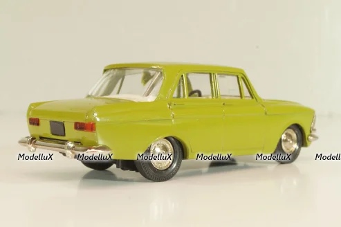 Москвич-408 А1, оливковый, Август 1981г., Тантал/Радон 1:43