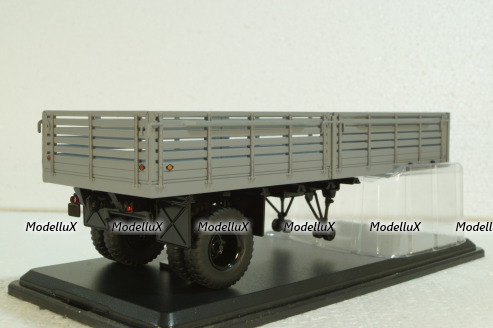 П/прицеп Маз-5215 серый, SSM7004, SSM 1:43