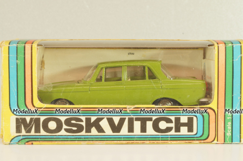 Москвич-408 А1, темно-оливковый, Сентябрь 1979г., Тантал/Радон 1:43