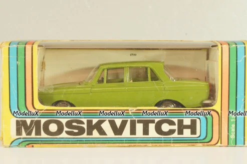 Москвич-408 А1, темно-оливковый, Сентябрь 1979г., Тантал/Радон 1:43