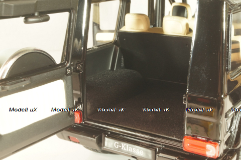 Mercedes-Benz G500 (W463) 2015 G-Class, black, 180042, iScale 1:18