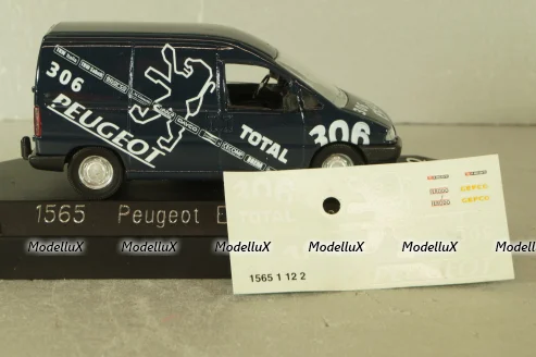 Peugeot Expert I Peugeot assistance 1995, blue, 1565, Solido 1:43