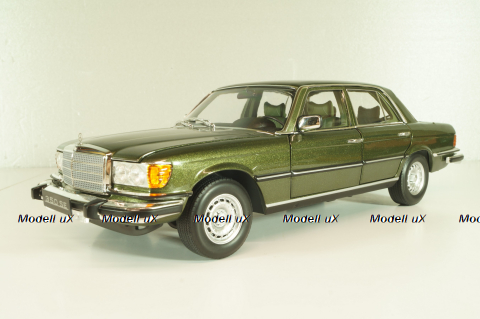 Mercedes-Benz 350 SE (W116) 1973, darkgreen-metallic, 183972, Norev 1:18