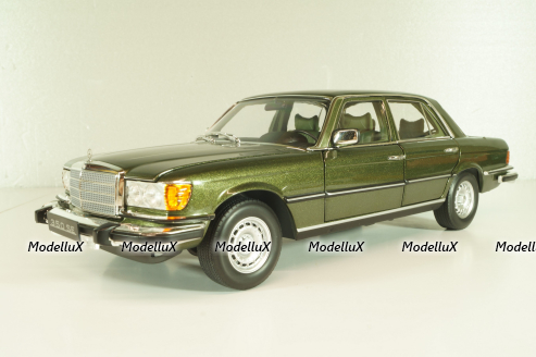 Mercedes-Benz 350 SE (W116) 1973, darkgreen-metallic, 183972, Norev 1:18