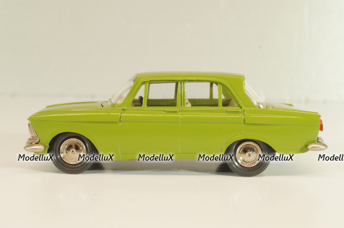 Москвич-408 А1, темно-оливковый, Сентябрь 1979г., Тантал/Радон 1:43