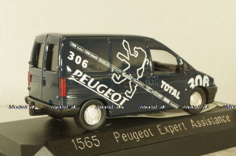 Peugeot Expert I Peugeot assistance 1995, blue, 1565, Solido 1:43