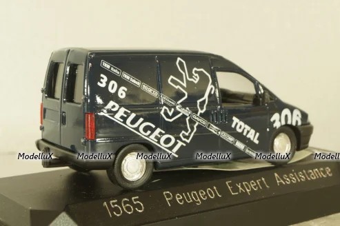 Peugeot Expert I Peugeot assistance 1995, blue, 1565, Solido 1:43