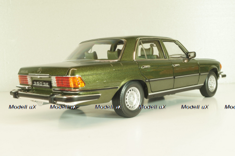 Mercedes-Benz 350 SE (W116) 1973, darkgreen-metallic, 183972, Norev 1:18
