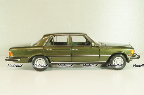 Mercedes-Benz 350 SE (W116) 1973, darkgreen-metallic, 183972, Norev 1:18