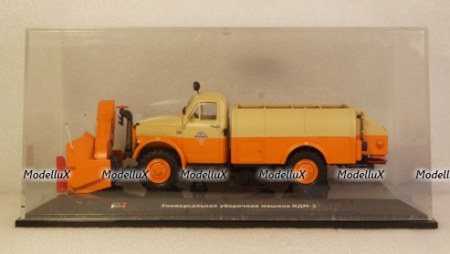 Газ-63 КДМ-2 универсальная уборочная машина, TruckTyr 1:43