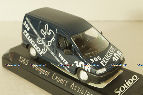Peugeot Expert I Peugeot assistance 1995, blue, 1565, Solido 1:43