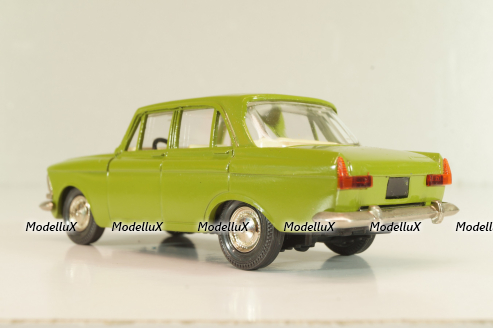 Москвич-408 А1, темно-оливковый, Сентябрь 1979г., Тантал/Радон 1:43