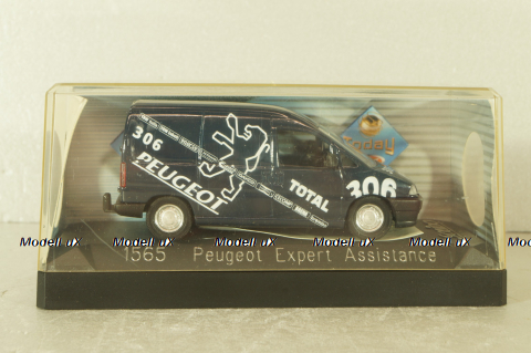Peugeot Expert I Peugeot assistance 1995, blue, 1565, Solido 1:43
