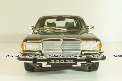 Mercedes-Benz 350 SE (W116) 1973, darkgreen-metallic, 183972, Norev 1:18