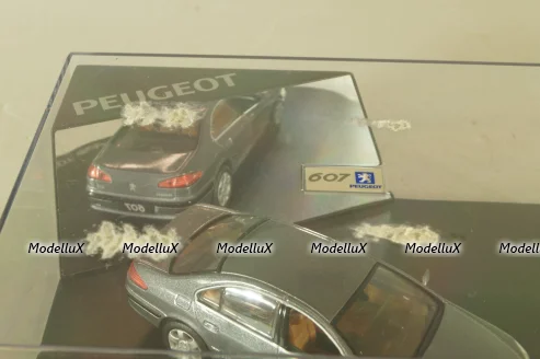 Peugeot 607 Phase 1 1999, grey, Norev 1:43