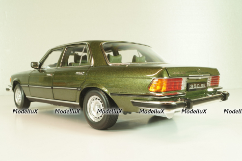 Mercedes-Benz 350 SE (W116) 1973, darkgreen-metallic, 183972, Norev 1:18