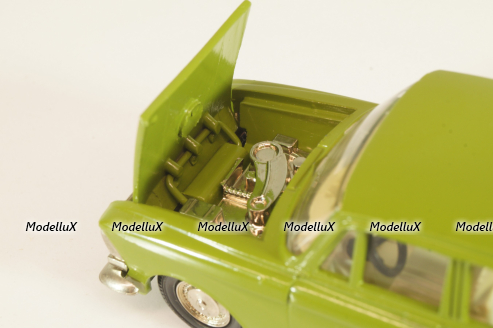 Москвич-408 А1, темно-оливковый, Сентябрь 1979г., Тантал/Радон 1:43