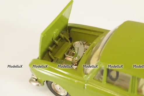 Москвич-408 А1, темно-оливковый, Сентябрь 1979г., Тантал/Радон 1:43