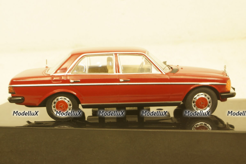 Mercedes 240D (W123) 1976 Dark Red, CLC443, IXO 1:43