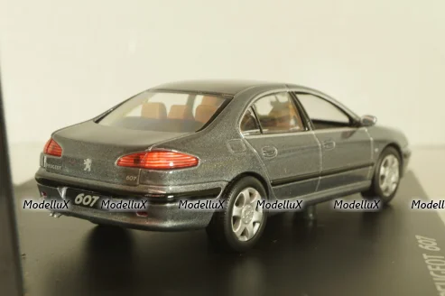 Peugeot 607 Phase 1 1999, grey, Norev 1:43