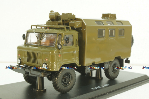 Газ-66 Кунг, хаки, SSM1192, SSM 1:43