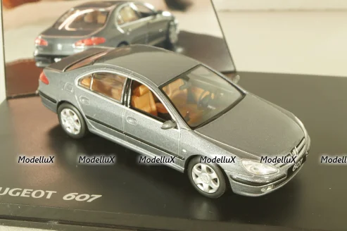 Peugeot 607 Phase 1 1999, grey, Norev 1:43