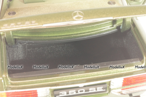 Mercedes-Benz 350 SE (W116) 1973, darkgreen-metallic, 183972, Norev 1:18