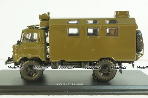 Газ-66 Кунг, хаки, SSM1192, SSM 1:43