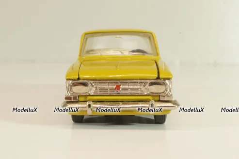 Москвич-408 А1, горчичный, 8 Мая 1981г., Тантал/Радон 1:43