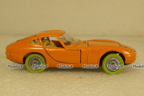 Toyota 2000GT А29, оранжевая, фабрика им. Ватутина 1:43