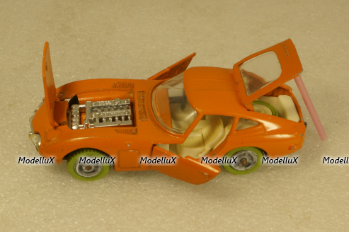 Toyota 2000GT А29, оранжевая, фабрика им. Ватутина 1:43
