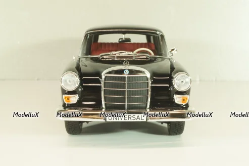 Mercedes-Benz 200 Universal (W110) B II 1966б black L.E, 500 pcs., 183708, Norev 1:18