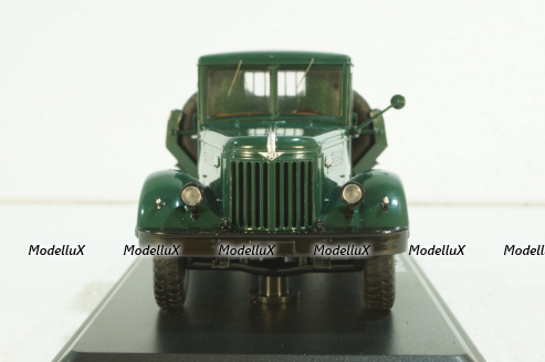 Маз-200В, седельный тягач, темно-зеленый, SSM1115, SSM 1:43