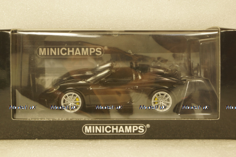 Porsche 718 Boxster Spider (982) 2020 black, 410067701, Minichamps 1:43