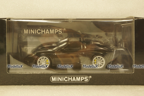 Porsche 718 Boxster Spider (982) 2020 black, 410067701, Minichamps 1:43