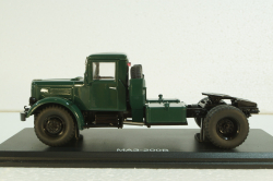 Маз-200В, седельный тягач, темно-зеленый, SSM1115, SSM 1:43