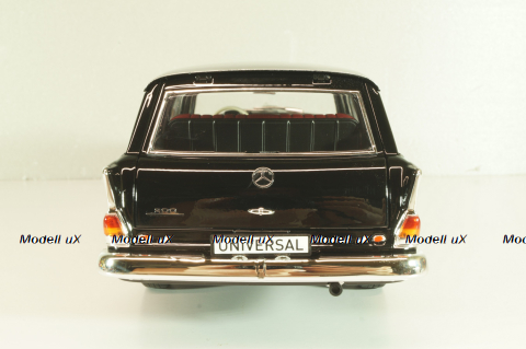 Mercedes-Benz 200 Universal (W110) B II 1966б black L.E, 500 pcs., 183708, Norev 1:18