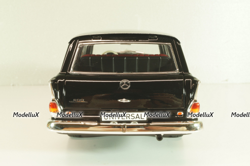 Mercedes-Benz 200 Universal (W110) B II 1966б black L.E, 500 pcs., 183708, Norev 1:18